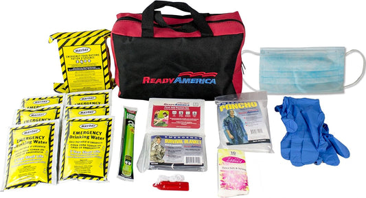 72-Hour Emergency Kit – 1-Person 3-Day Disaster Go-Bag with Food & First Aid