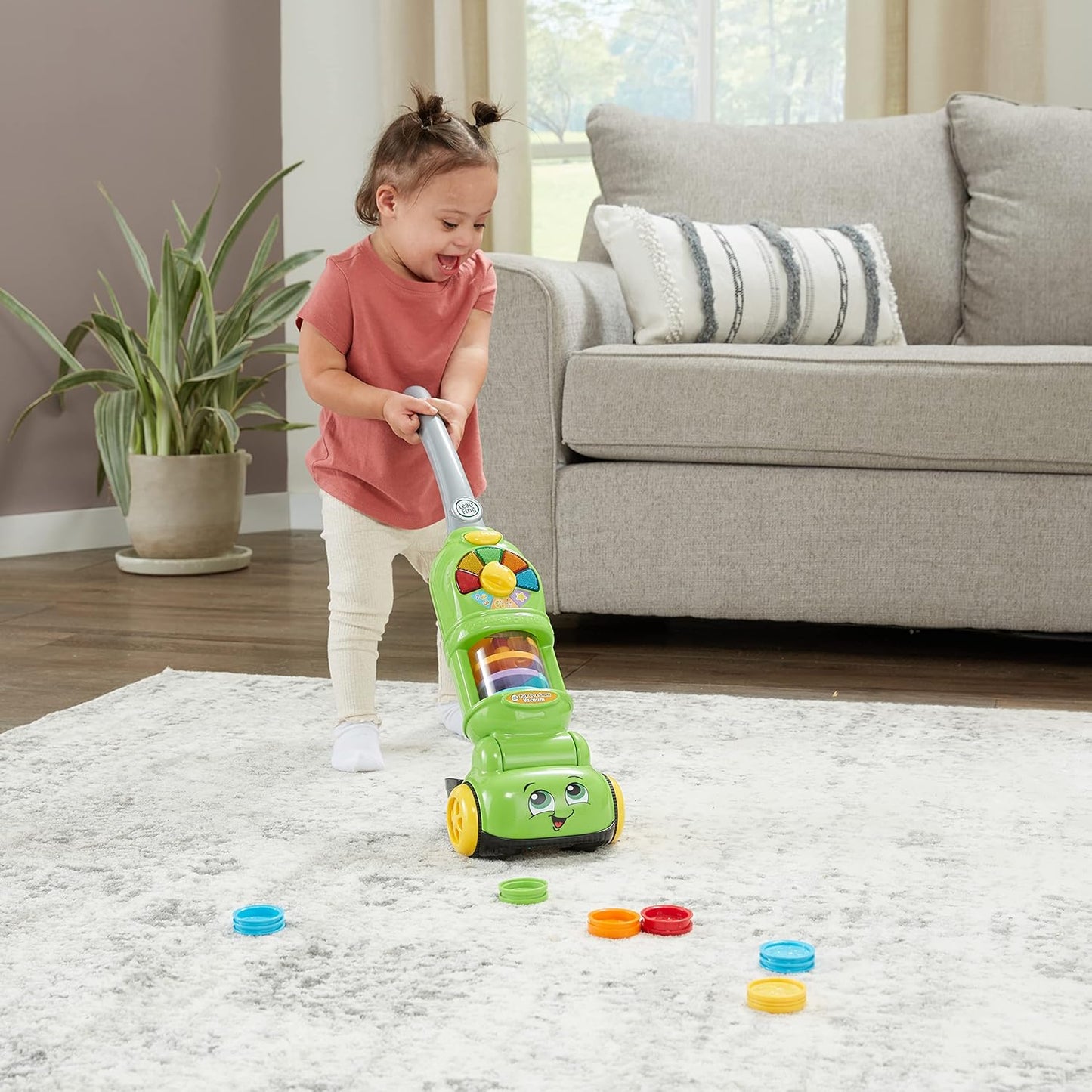 Smart Learning Vacuum Toy – Color & Counting Play Cleaner (Ages 2+)