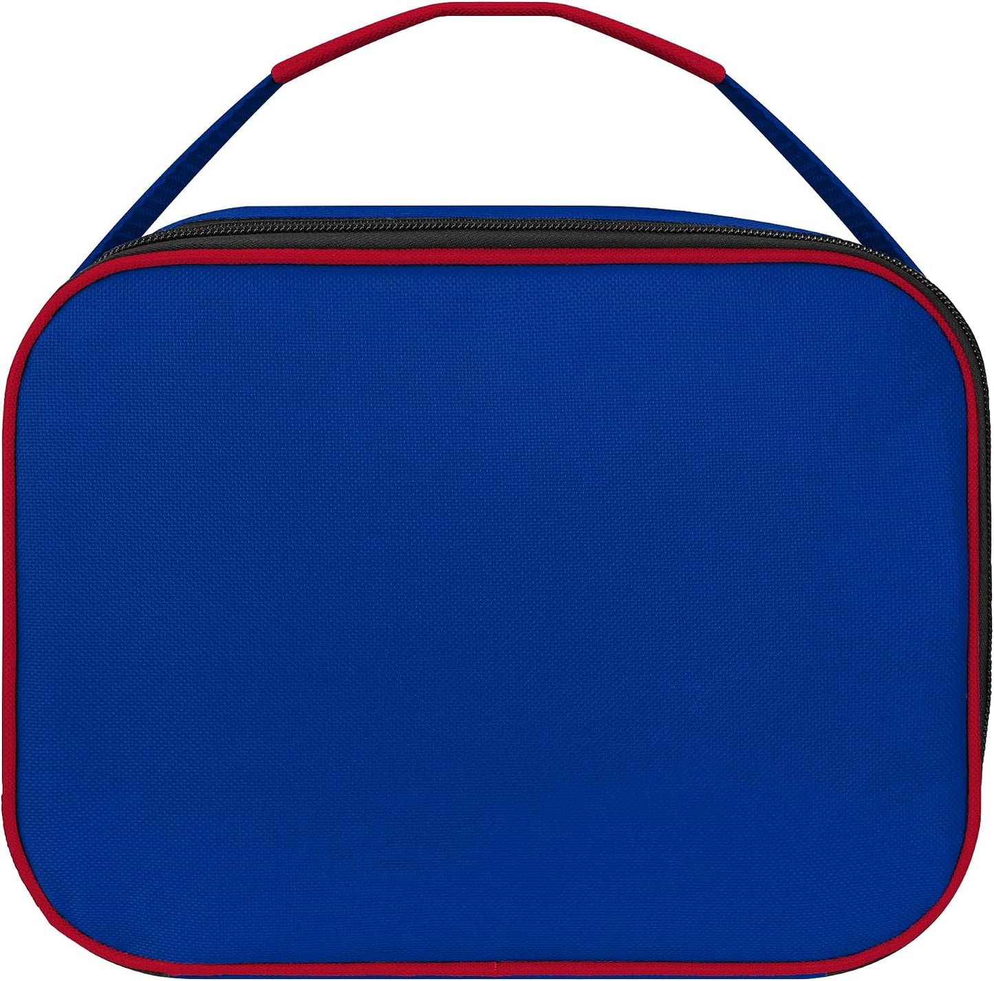 Philadelphia 76ers Official NBA Wordmark Big Logo Lunch Bag – 7L Insulated Zip Closure Cooler