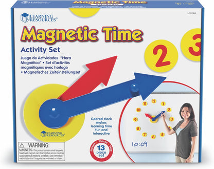 Magnetic Time Activity Set for Teaching Time and Math Skills