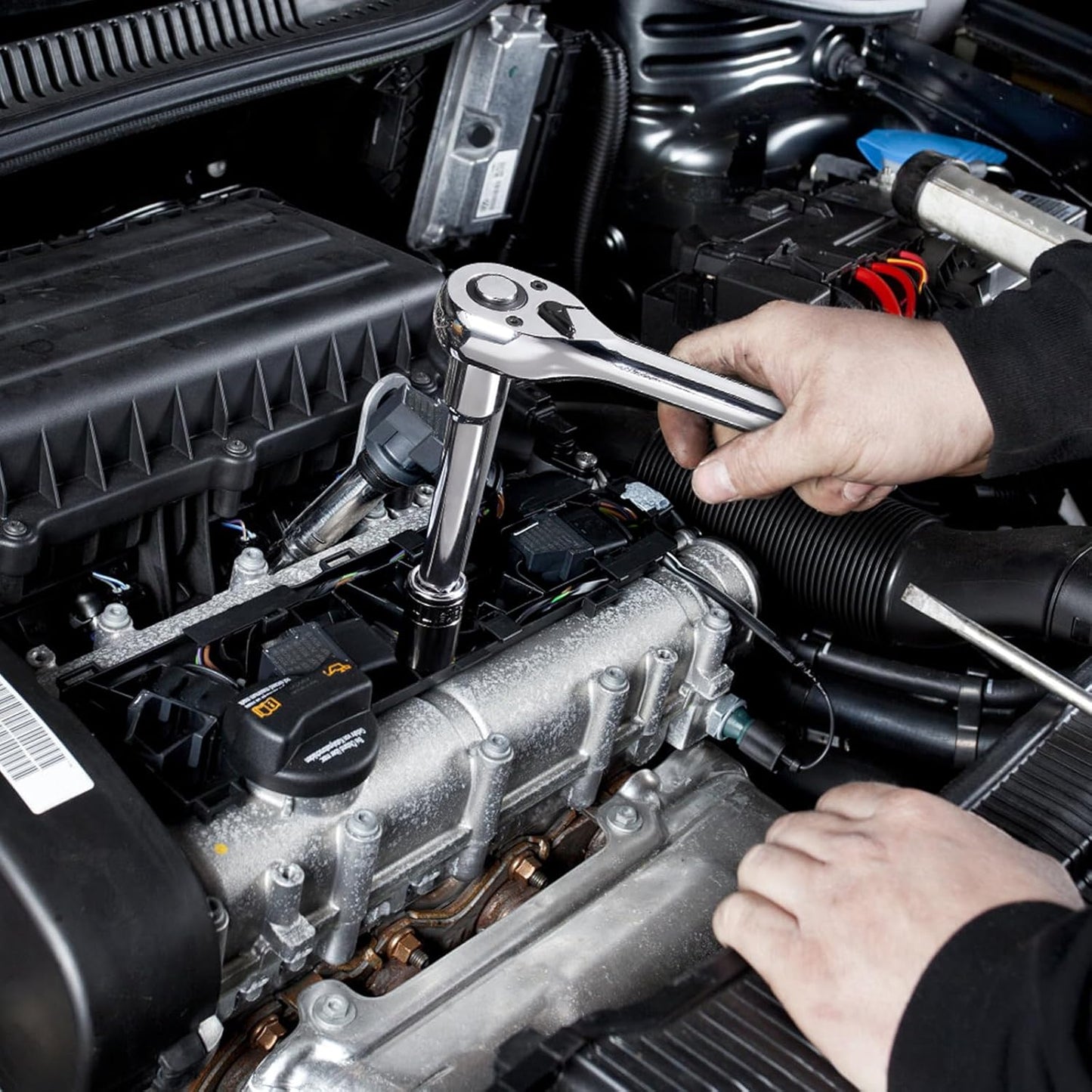 450-Piece Mechanics Tool Set & Socket Set, SAE & Metric, 1/4", 3/8", & 1/2" Drive