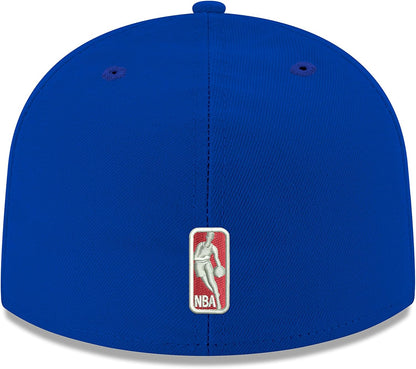 Philadelphia 76ers Official NBA Fitted Cap – Men's Royal Blue Team Hat, Size 7 3/8
