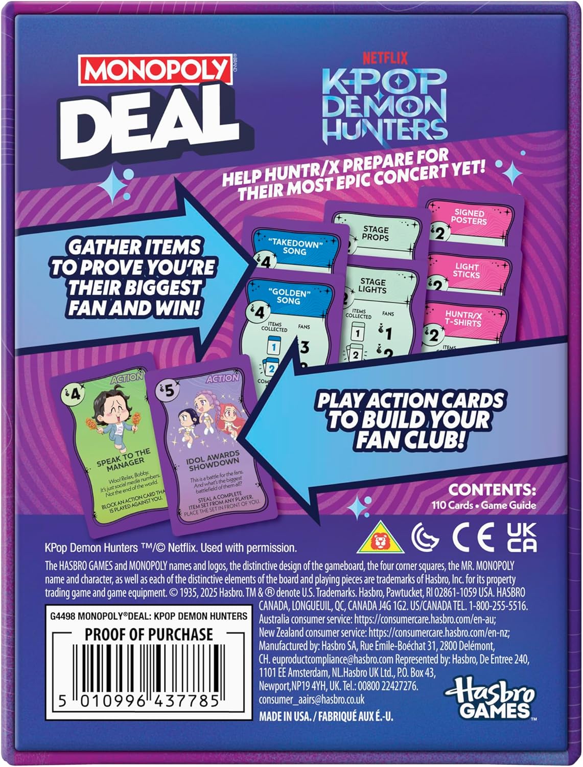 Demon Hunters Card Game – Family Party Game for Kids, Teens & Adults – 2–5 Players, Ages 8+