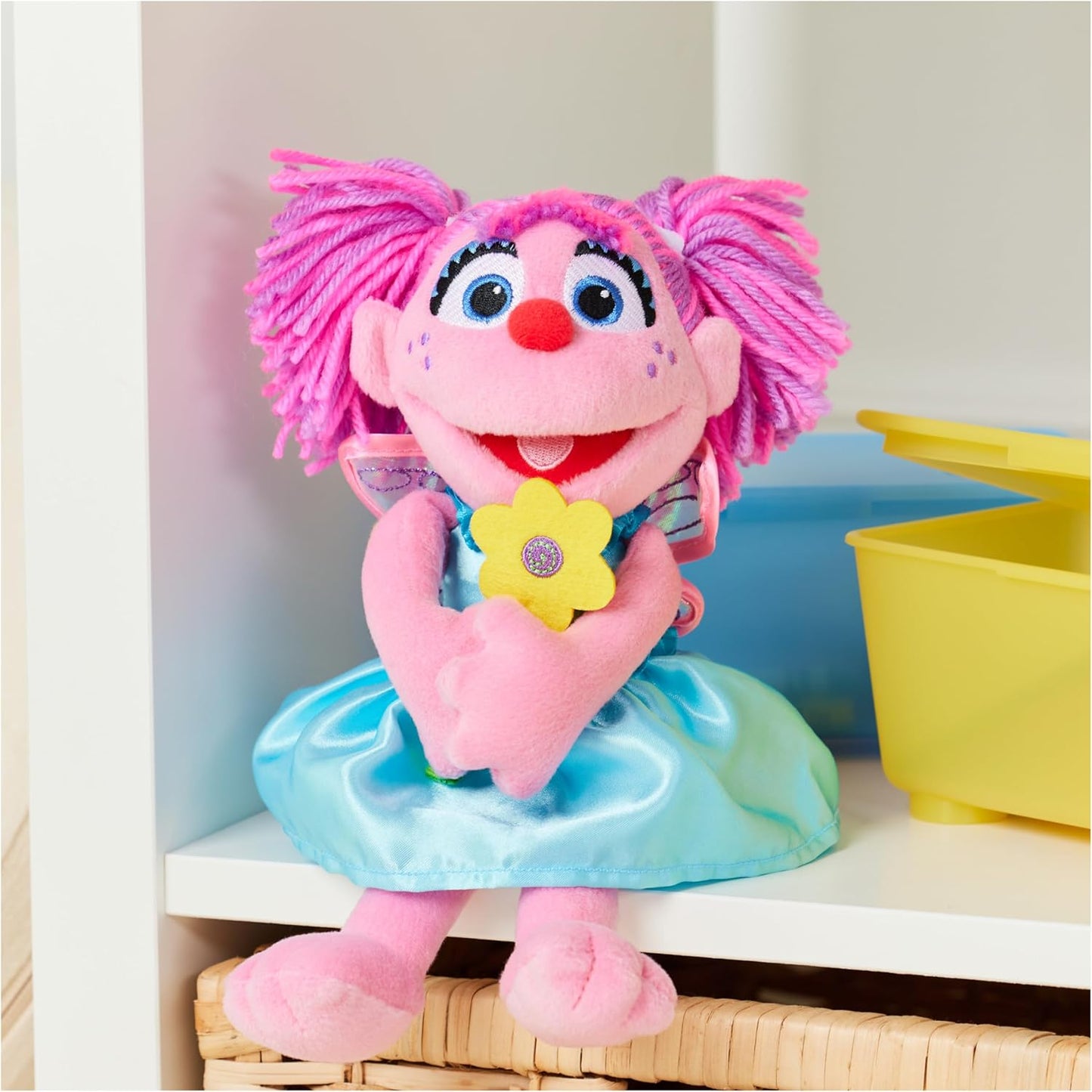 Sesame Street Abby Cadabby Muppet Plush Toy, 11” for Ages 1+