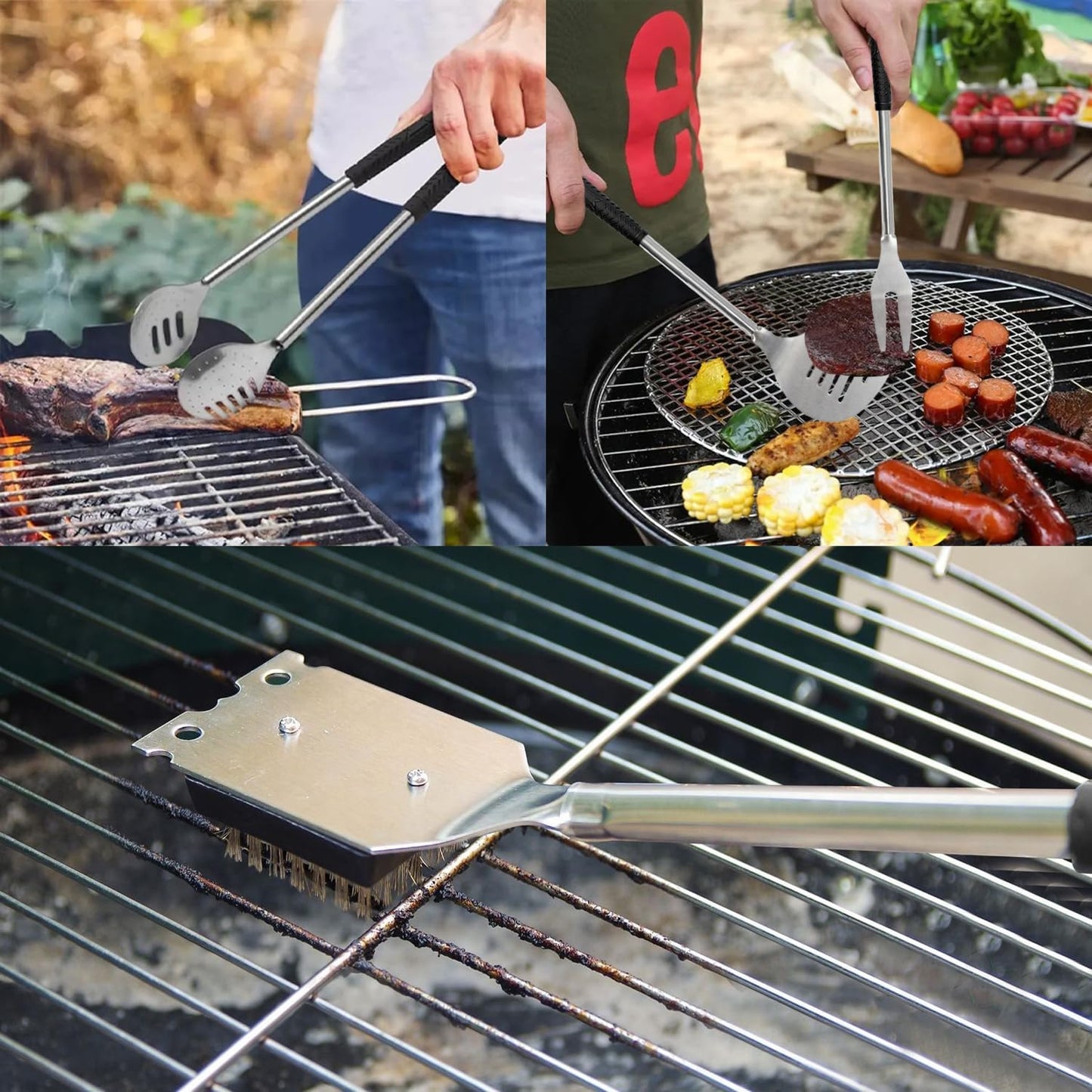 8pcs Golf BBQ Grilling Gift Set for Adults Men Stocking Stuffers