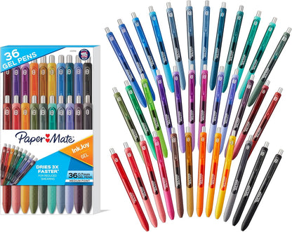 InkJoy Gel Pens, Medium Point 0.7mm, Assorted 36 Count