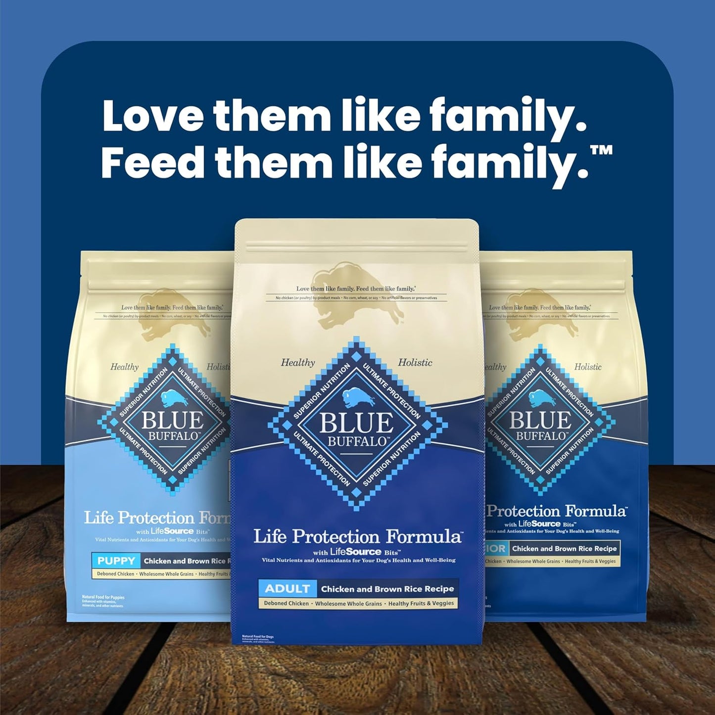 Life Protection Formula Adult Dry Dog Food – Chicken & Brown Rice Recipe, 5 lb Bag