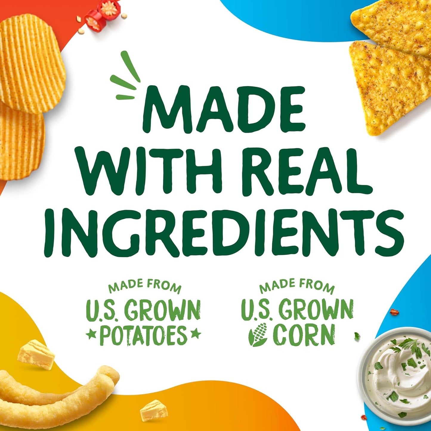 Organic Snacks Variety Pack – 36 Count, 0.875 oz Individual Bags – Packaging May Vary