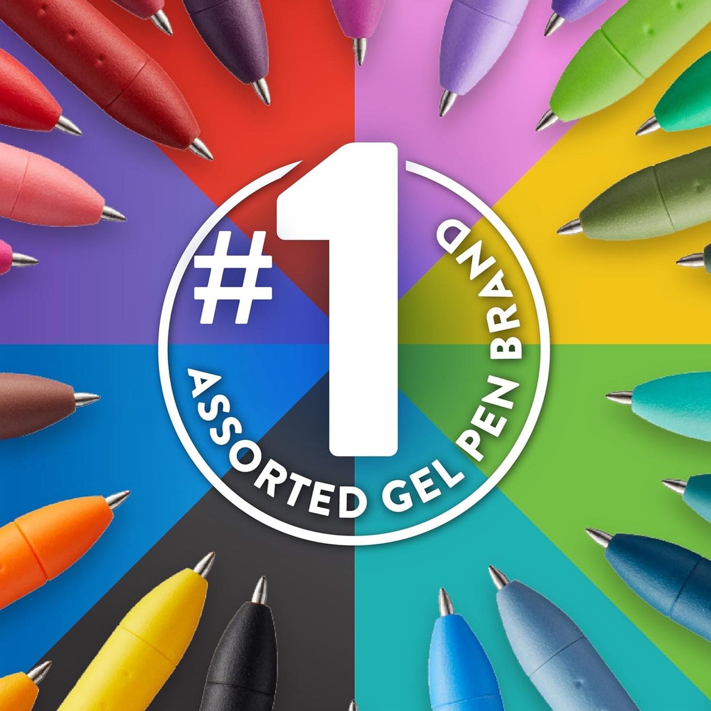 InkJoy Gel Pens, Medium Point 0.7mm, Assorted 36 Count