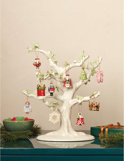 10-Piece Nutcracker Ornament Set - Vibrant Multicolor Christmas Ornaments
