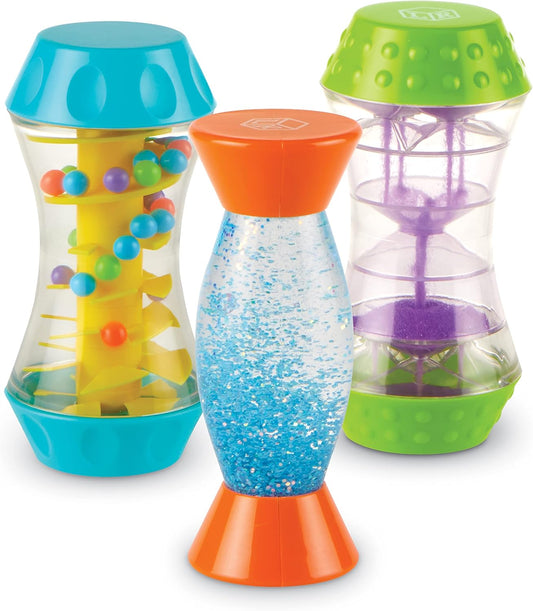 Sensory Trio Fidget Tubes - Tactile Play Tools for Calm Down Corners & Travel