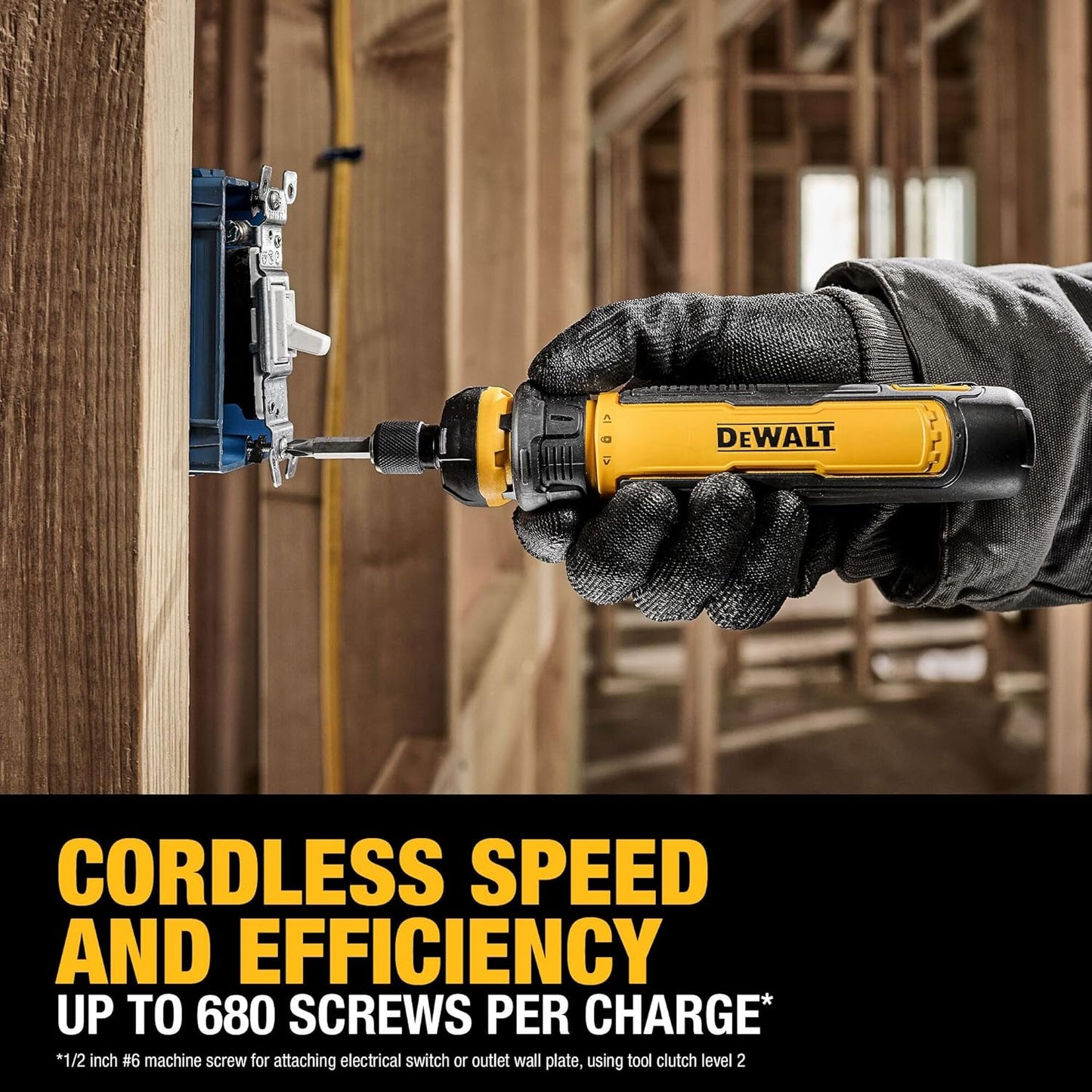 Cordless USB Rechargeable Screwdriver with FLEXDRIVE Control & Bit Set