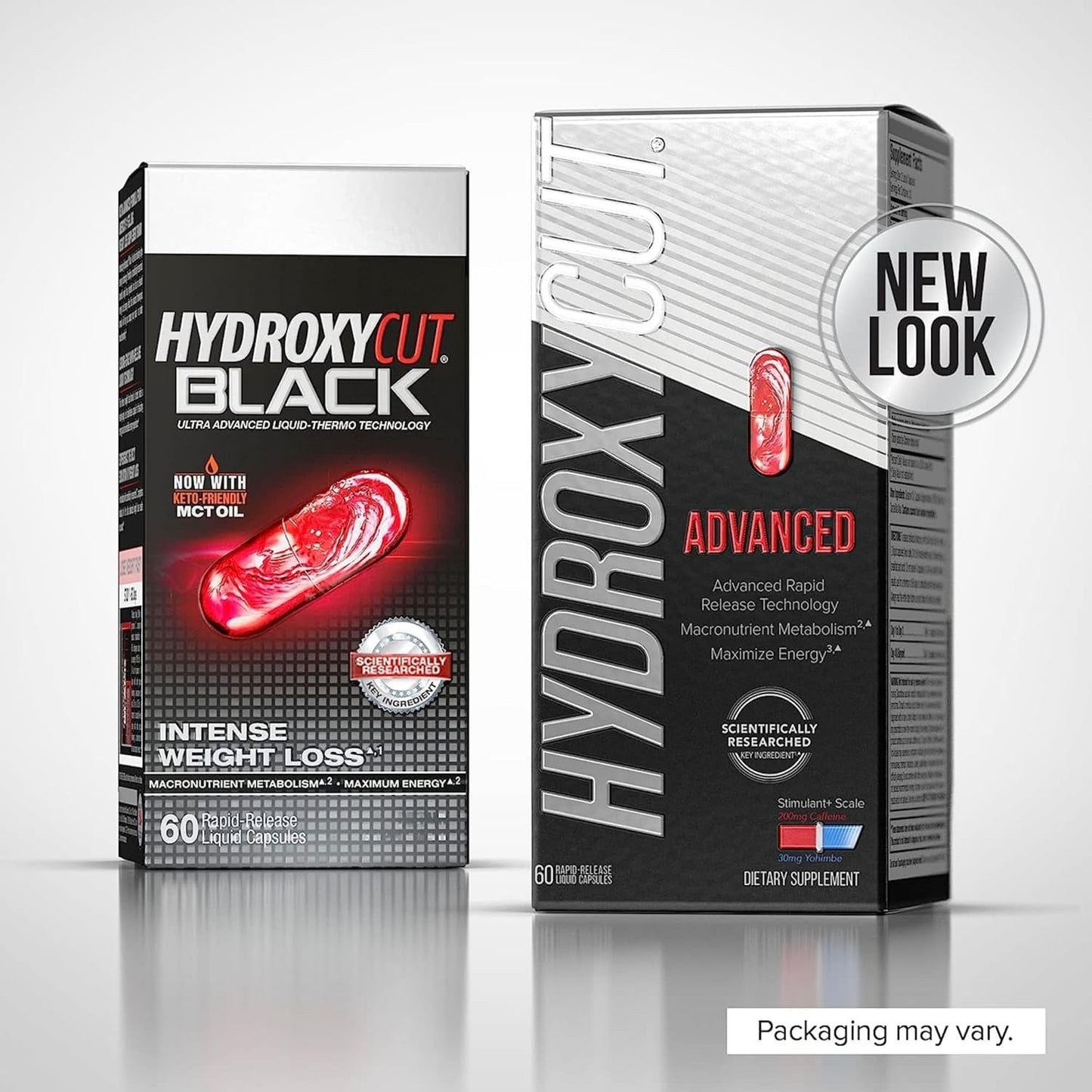 Hydroxycut Advanced – Rapid-Release Thermogenic Capsules for Energy (60 Count)