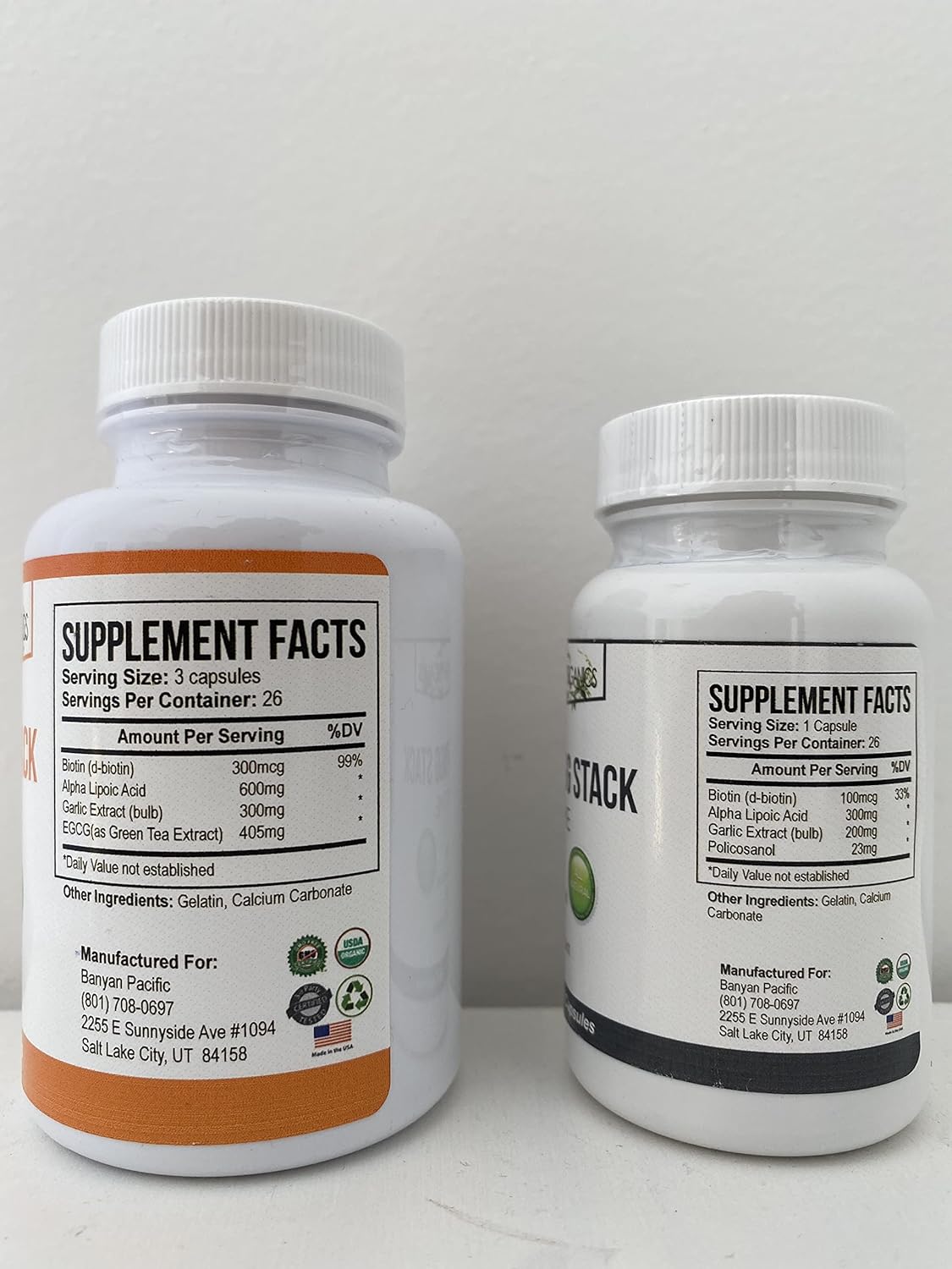 Ultimate PAGG Stack™ – Tim Ferriss Formula with Policosanol, ALA, Green Tea & Garlic