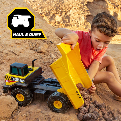 Mighty Dump Truck - Sturdy Steel & Plastic Toy for Ages 3+
