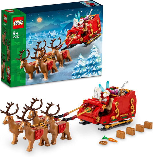 Santa's Sleigh Building Toy for Kids 9+ with Figurines