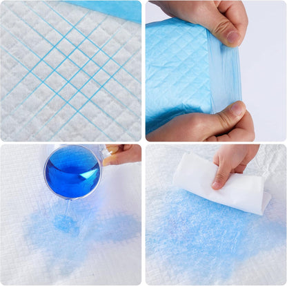 Pet Training Pads – 22" x 22" Super Absorbent & Leak-Proof Puppy Pee Pads (100 Count)