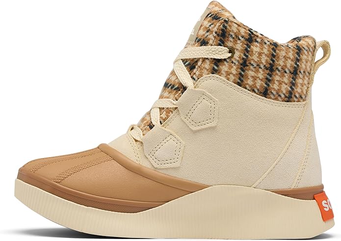 SOREL Women’s Out N About IV Chillz Waterproof Boots (Honey White/Tawny Buff, Size 7.5)