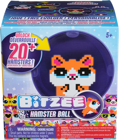 Interactive Hamster Ball Toy - 20+ Hamsters Included, Touch-Responsive