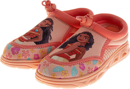 Moana Water Shoes for Girls – Quick-Dry Aqua Socks for Beach & Pool – Little Kid Size 11–12