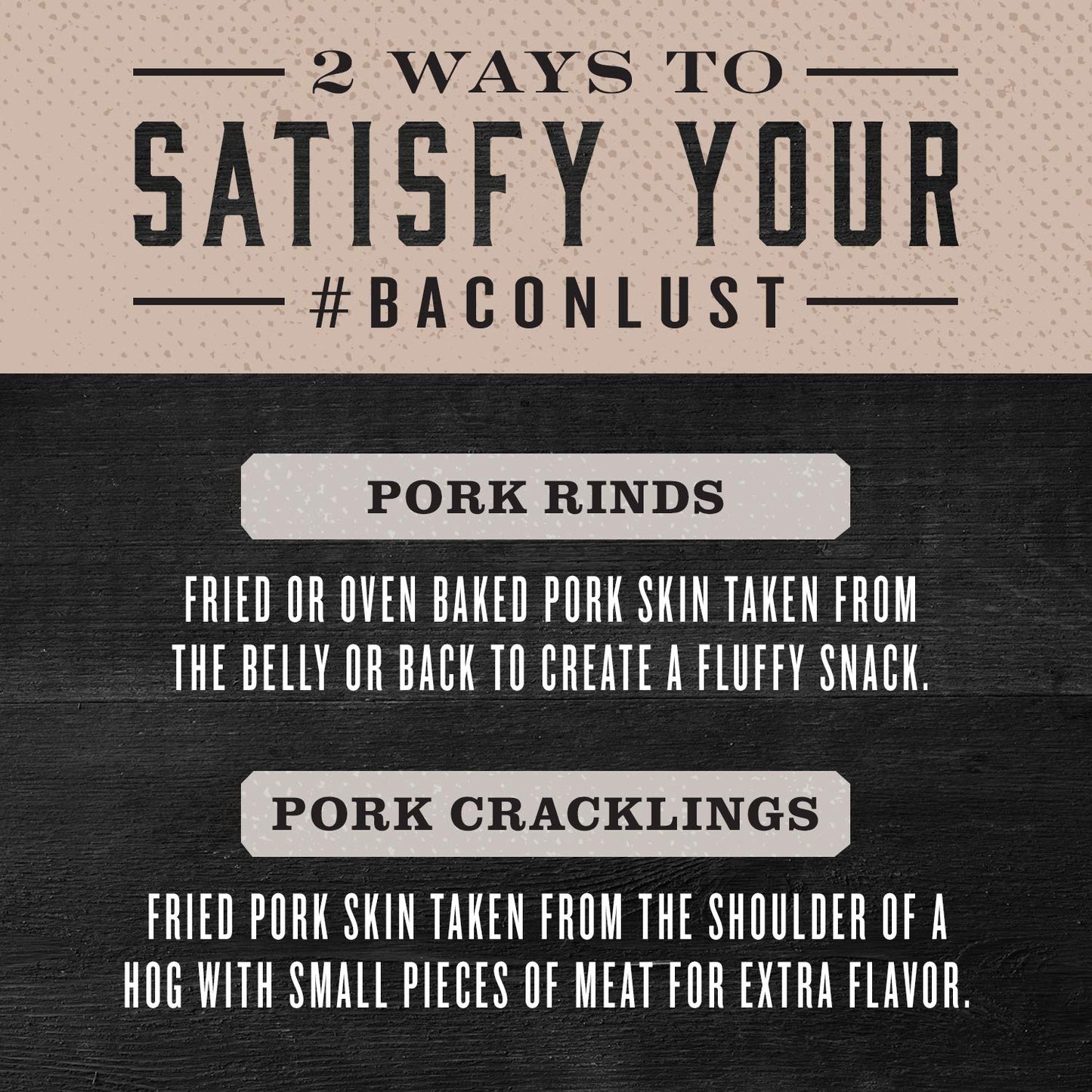 Maple Bacon Pork Cracklings – Keto-Friendly High-Protein Snack, 2.5 oz Bags (4 Pack)