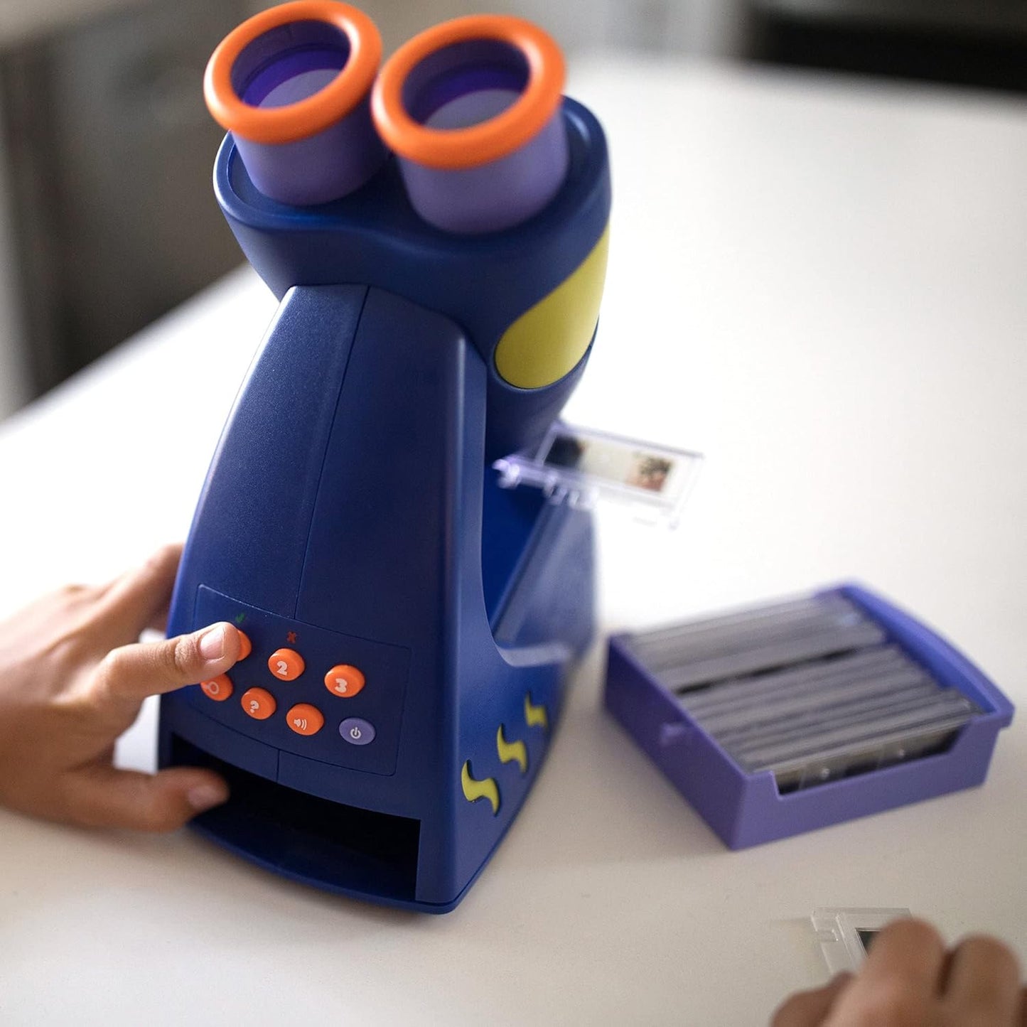 Microscope for Kids, STEM & Science Toy, Interactive Learning, Ages 3+
