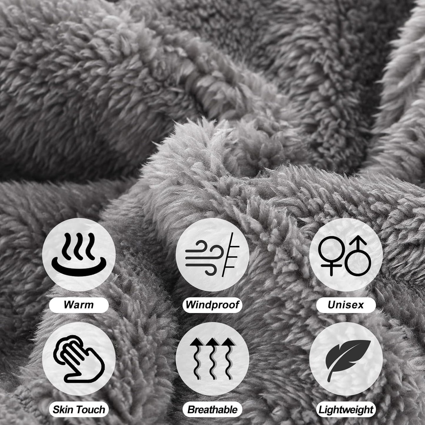 4-Pack Kids’ Balaclava Face Masks – Winter Windproof Ski Mask & Neck Cover for Cold Weather