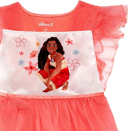 Moana Fantasy Nightgown for Kids – Size T3 Toddler Princess
