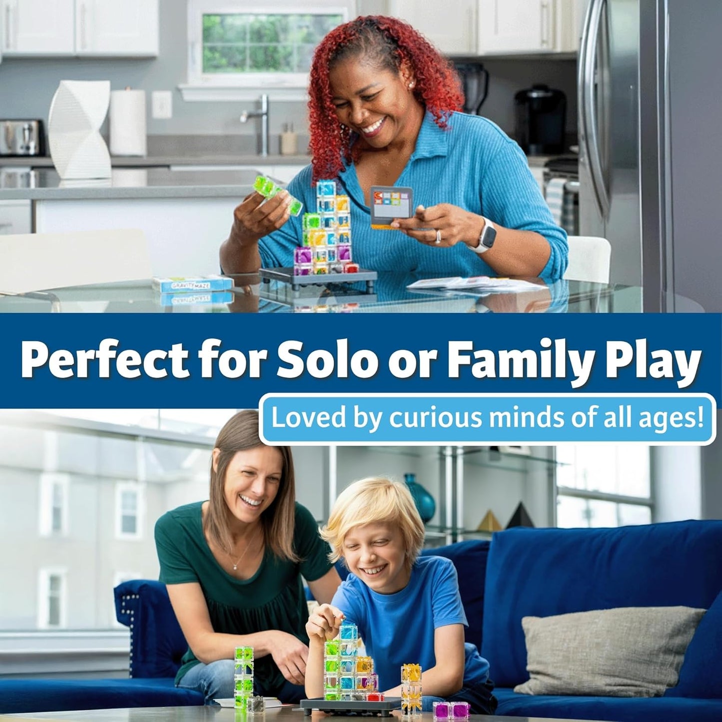 Gravity Maze - Falling Marble Logic Game | STEM Toy for Kids Ages 8-12 - Boosts Critical Thinking & Problem Solving - Educational Fun