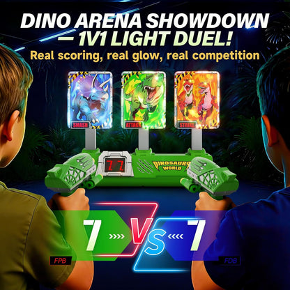 Dinosaur Launcher Game for Kids – Auto-Reset Scoring, Flashing Lights & Sounds (Ages 3–12)