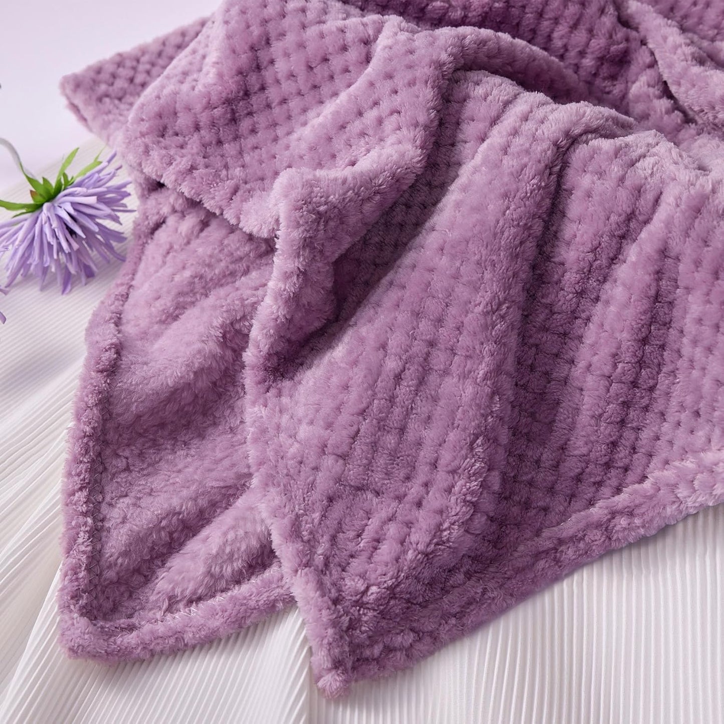 Lavender Spa Gift Basket - Relaxing Self-Care Package for Women, Perfect Birthday or Get Well Soon Gift