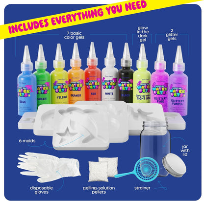 Aqua Fairy Water Gel Kit: DIY Squishy Maker for Kids - Magic Elf Toy Crafts!