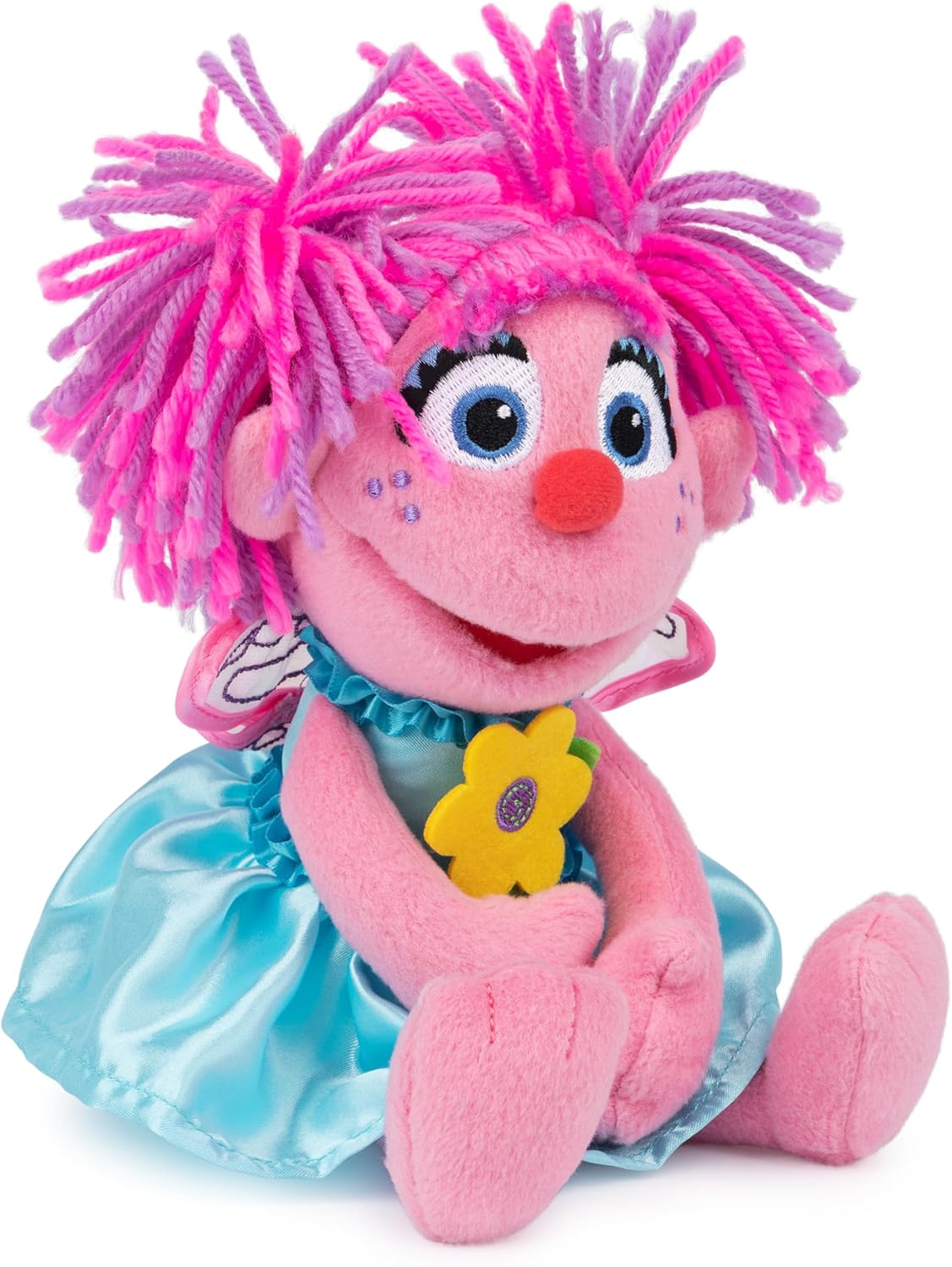 Sesame Street Abby Cadabby Muppet Plush Toy, 11” for Ages 1+
