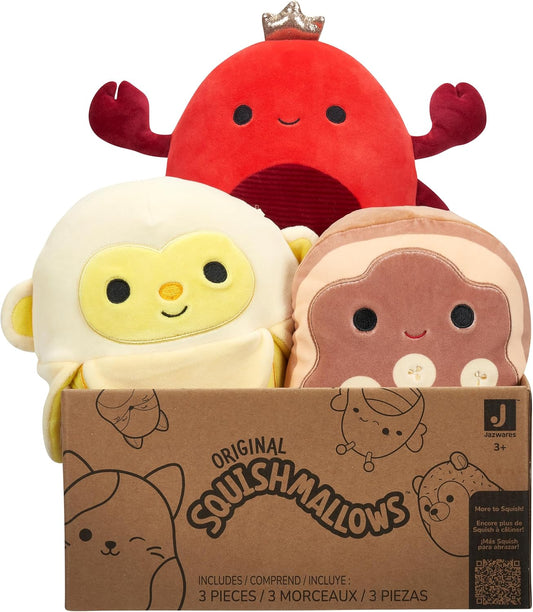 Three 8" Plush Mystery Pack - Styles Will Vary in Surprise Box