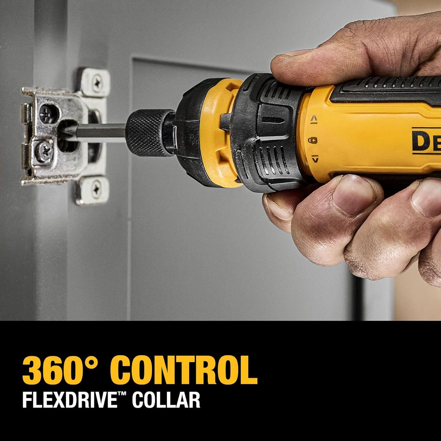 Cordless USB Rechargeable Screwdriver with FLEXDRIVE Control & Bit Set