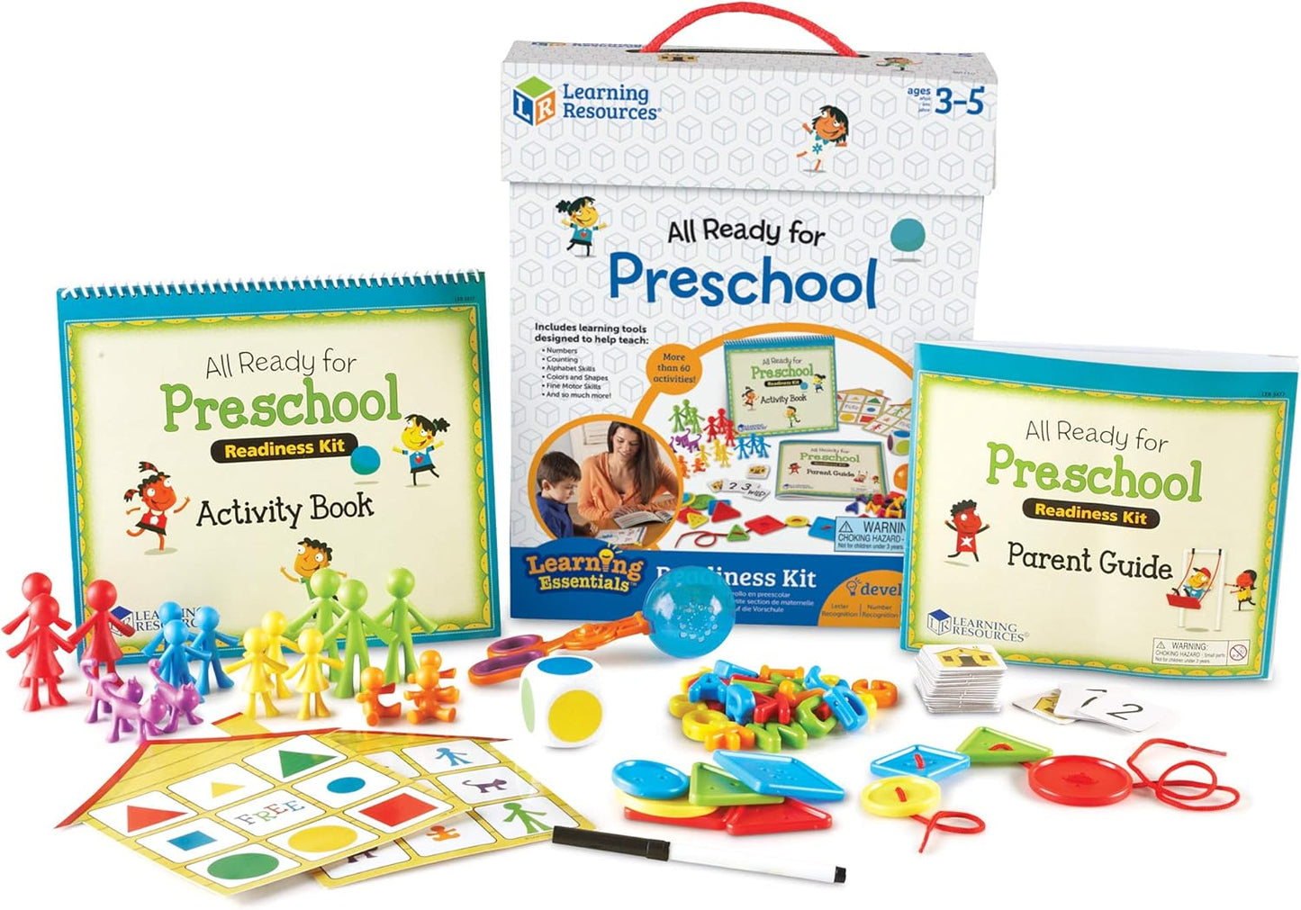 Preschool Readiness Kit: 60 Activities for Ages 3+