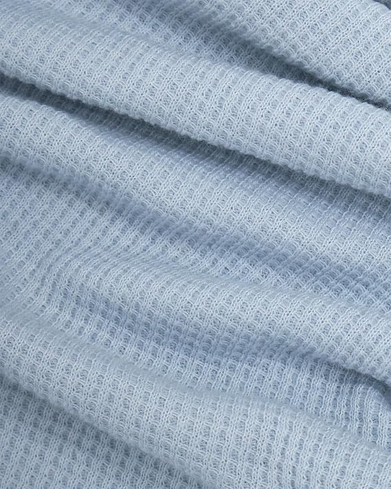 Baby Girls’ Thermal Underwear Set- 6-Piece Waffle Knit Top & Long Johns Base Layer