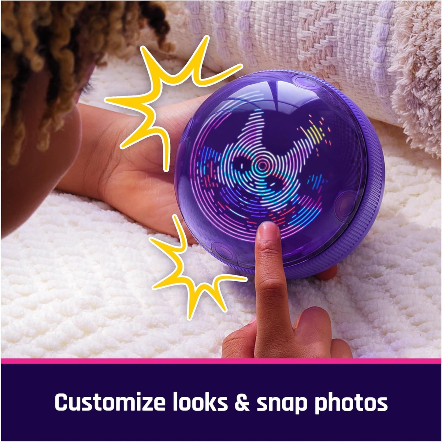 Interactive Hamster Ball Toy - 20+ Hamsters Included, Touch-Responsive