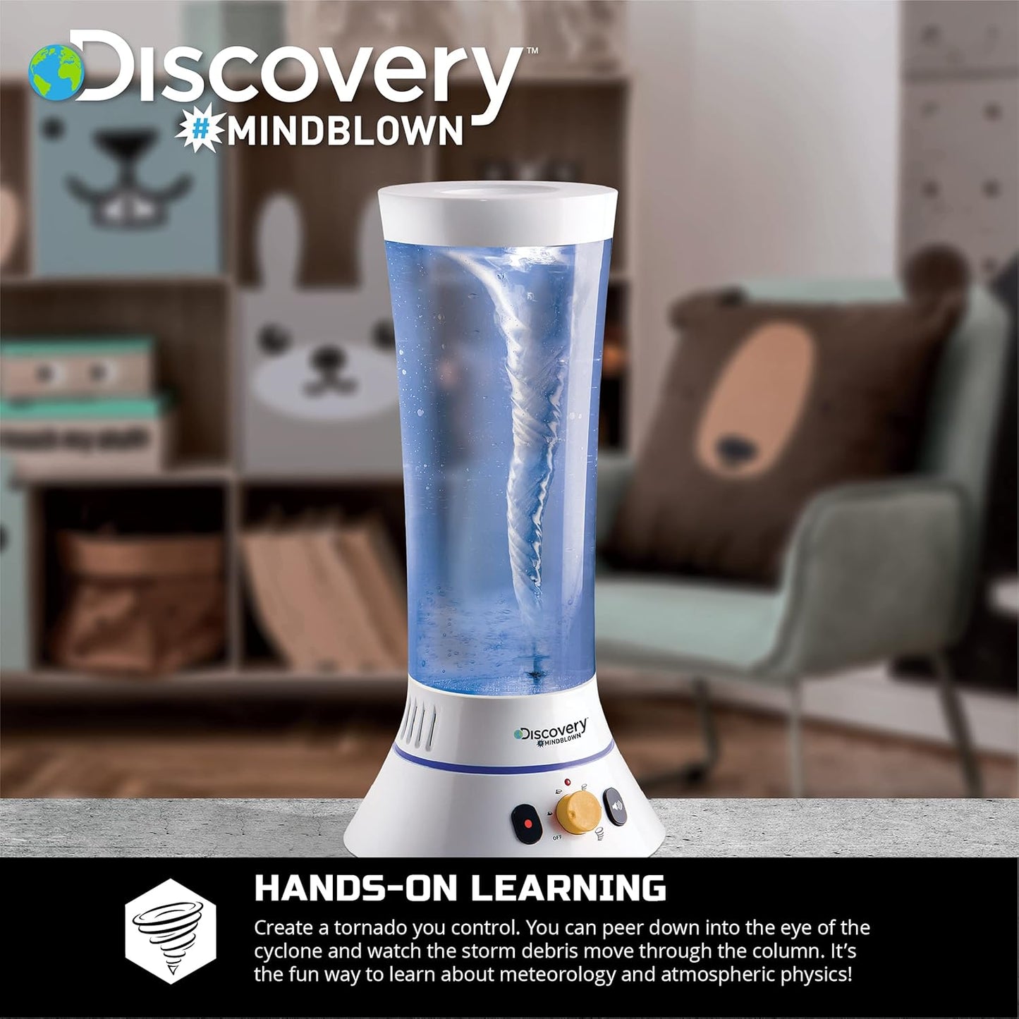Tornado Lab STEM Kit – 5-Speed Cyclone Controller Science Toy (Ages 6+)