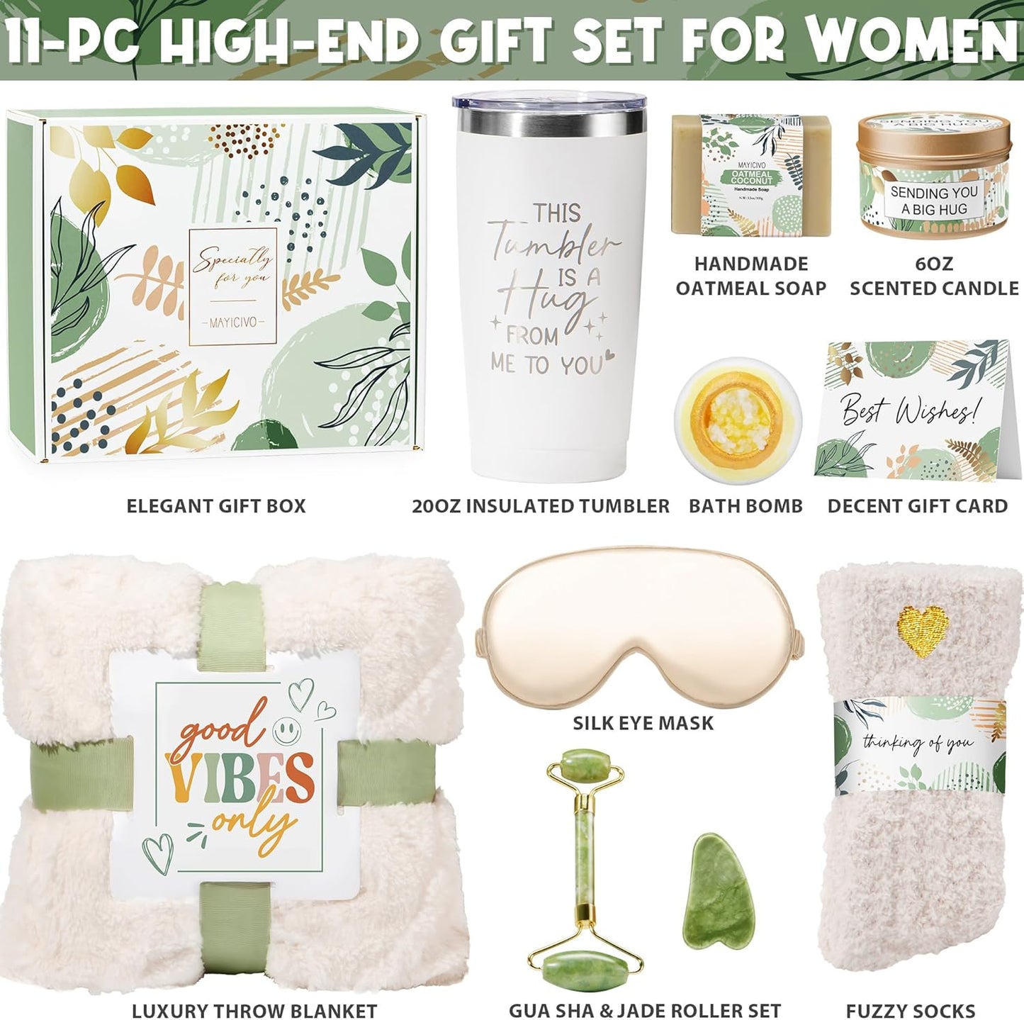 Self Care Gifts for Women Care Package Relaxing Spa Gifts