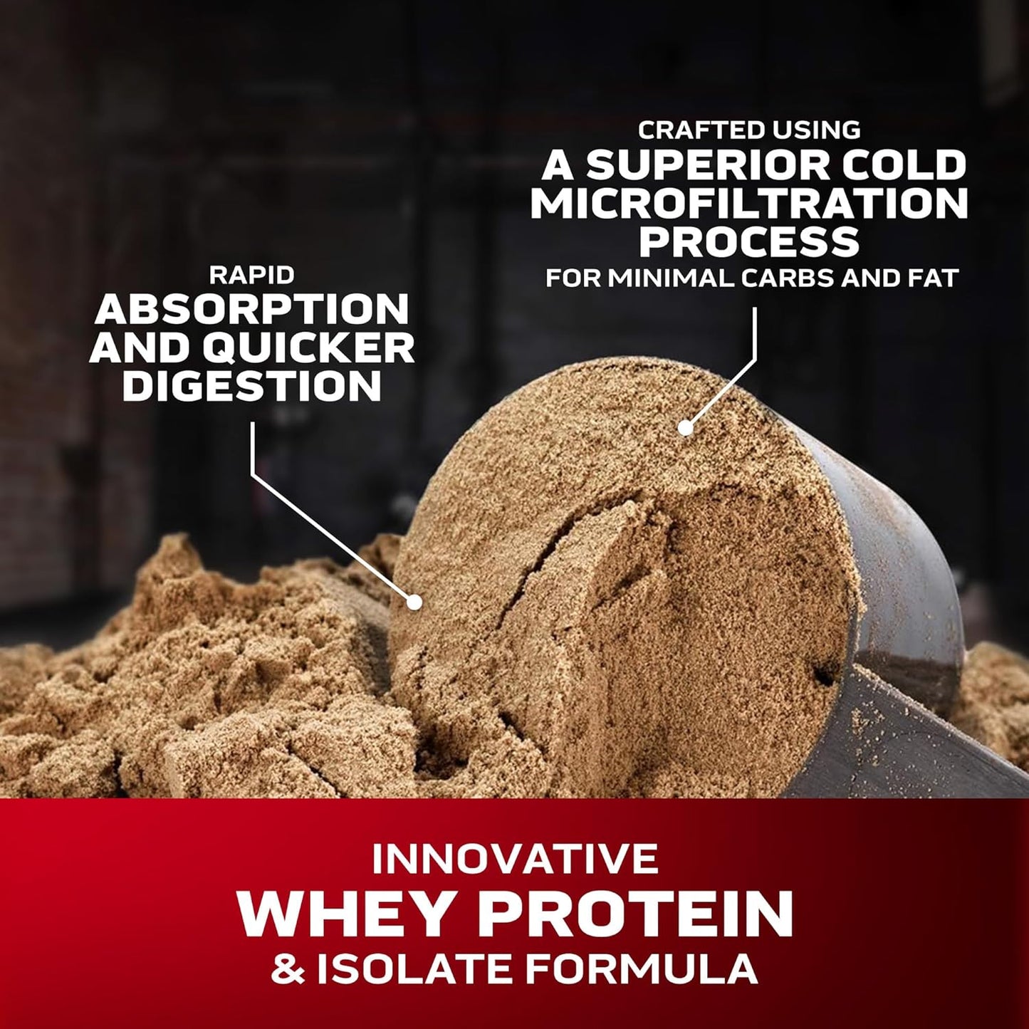 MuscleTech Nitro-Tech Whey Gold Protein Powder - Strawberry, Package Varies