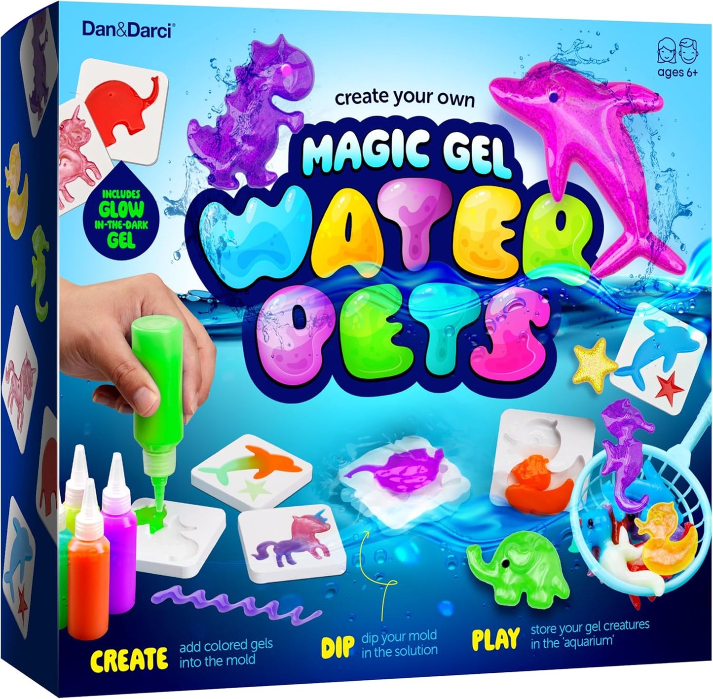 Aqua Fairy Water Gel Kit: DIY Squishy Maker for Kids - Magic Elf Toy Crafts!