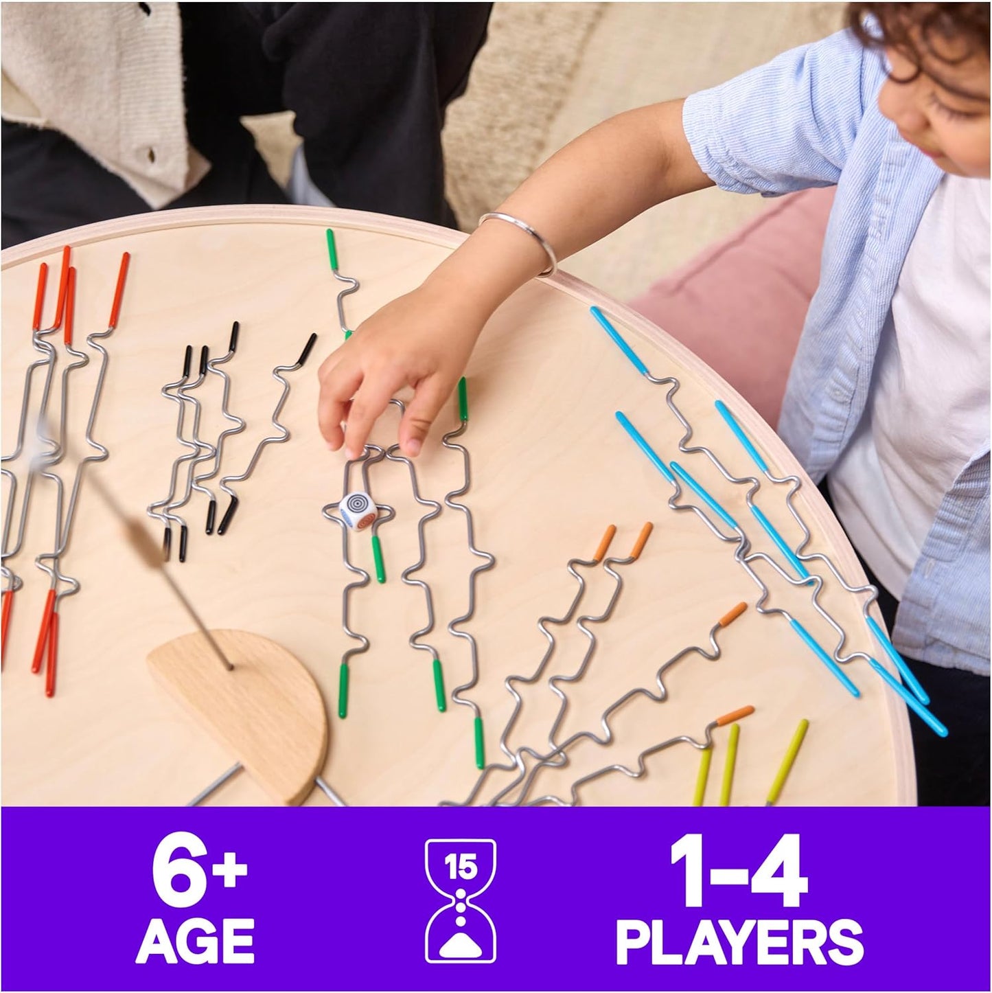 Balancing Family Game: Tricky Hangs & Steady Hands for 1-4 Players, Ages 6+ - Great Stocking Stuffer!