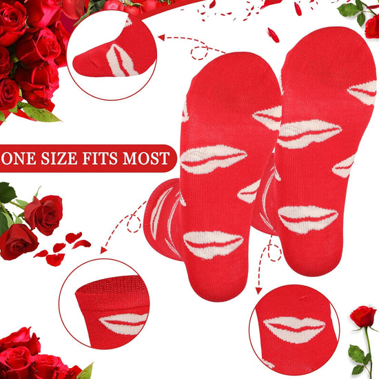 12 oz Heart Print Tumbler Cups and Heart Socks Stainless Steel with Lids Straw Brush Socks