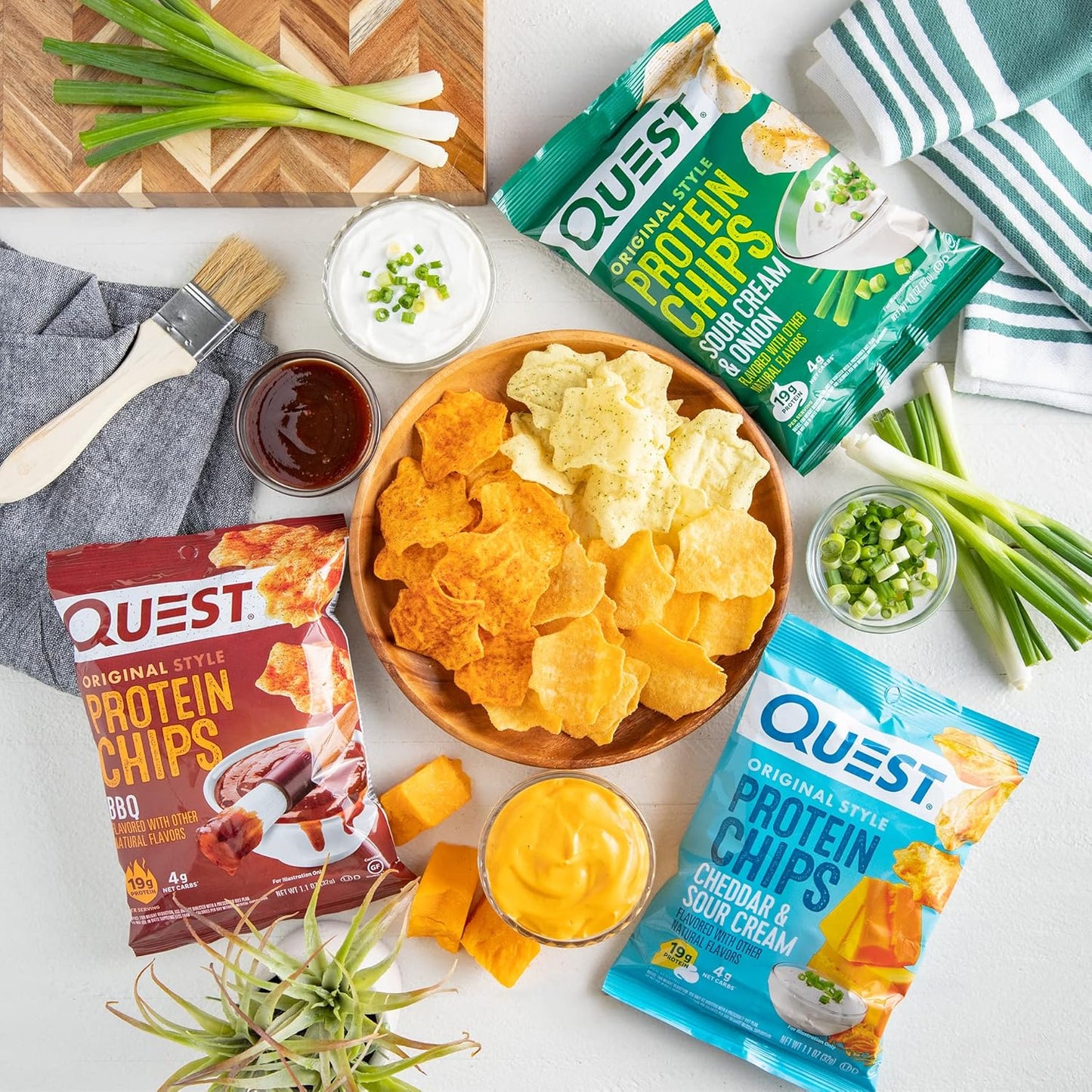 Protein Chips Variety Pack Bundle – High Protein, Low Carb – 24 Count