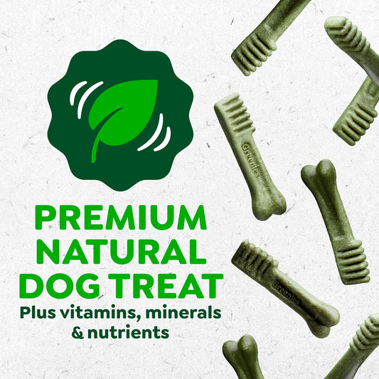 Veterinarian-Recommended Natural Dental Dog Treats – Original Flavor, Regular Size Dental Chews, 36 Count (36 oz)