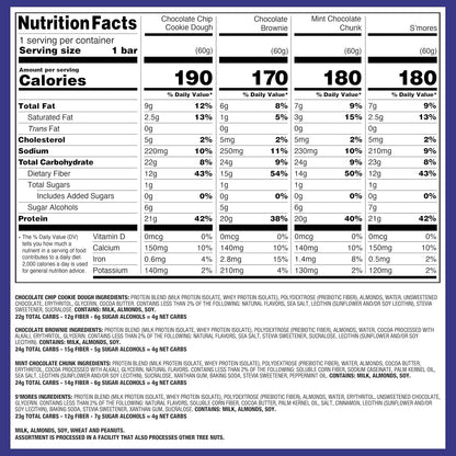 12-Count Quest Nutrition Ultimate Variety Pack Protein Bars – High Protein, Low Carb, Gluten-Free & Keto-Friendly