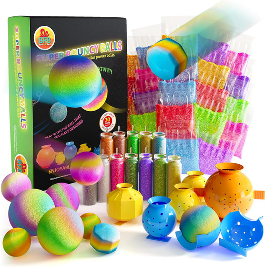 DIY Bouncy Balls Kit - Glow-in-the-Dark Craft Set for Kids