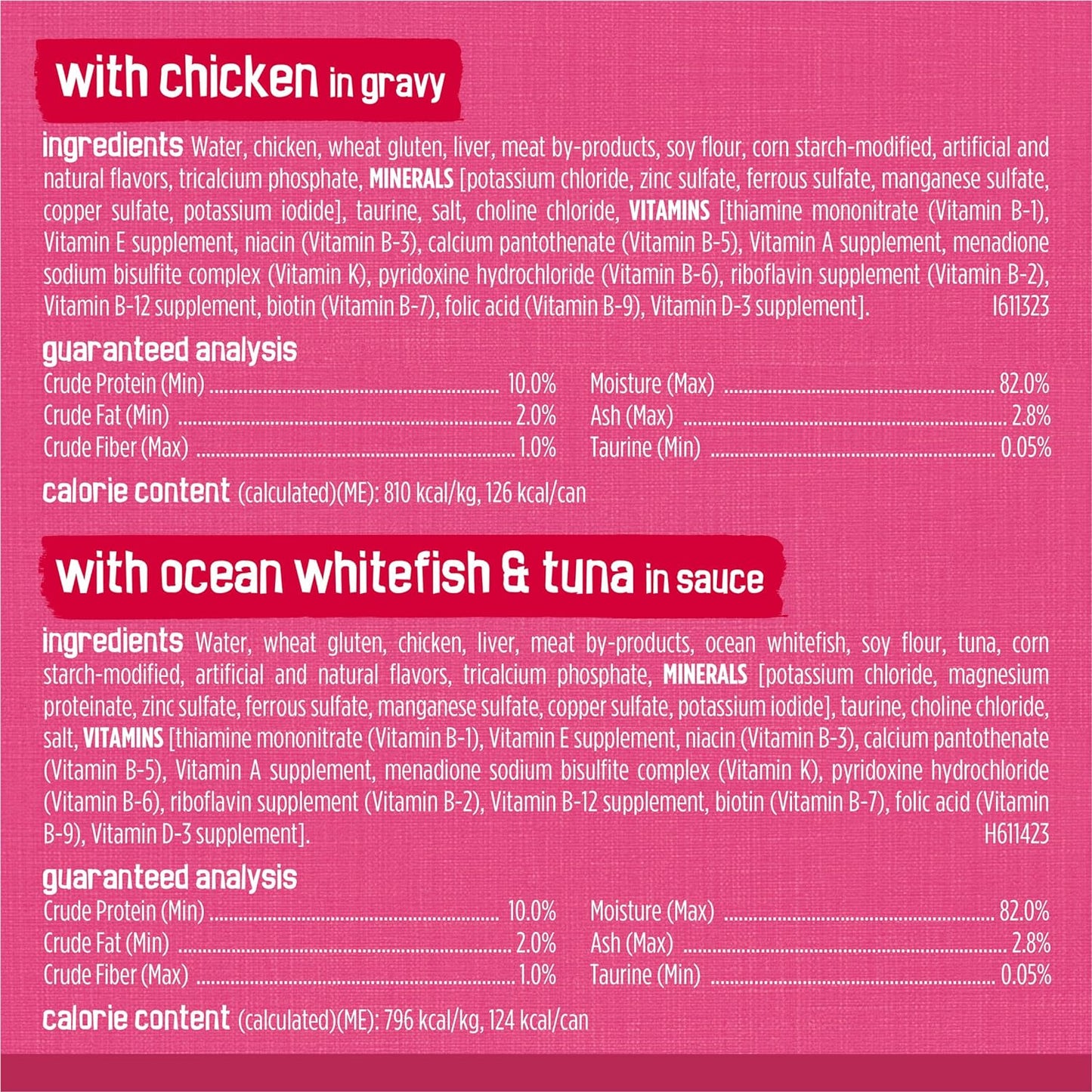 Gravy Wet Cat Food Variety Pack – Surfin' & Turfin' Prime Filets, 5.5 oz Cans (40 Pack)