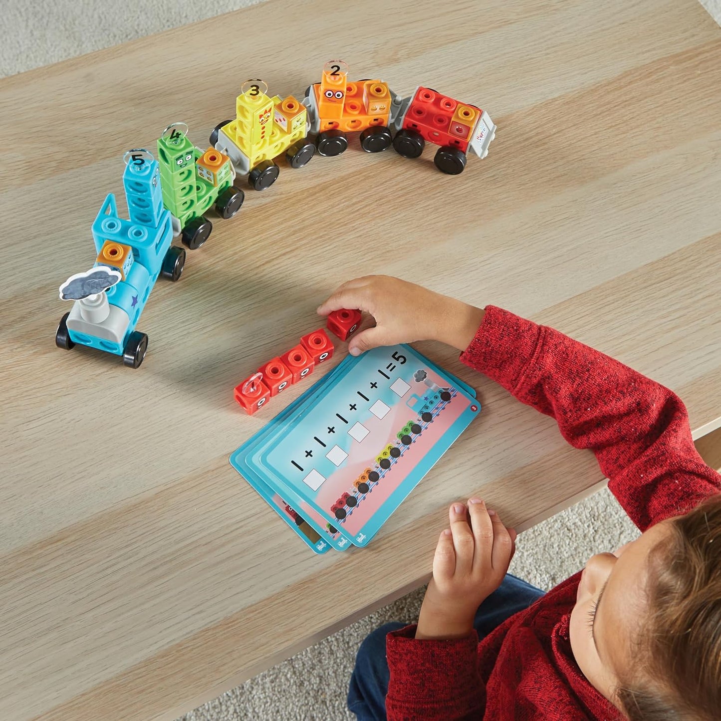 Numberblocks Express Train MathLink Cubes Set – Preschool Counting & Math Learning Toy